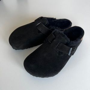 NWT Birkenstock Bostons shearling bostons